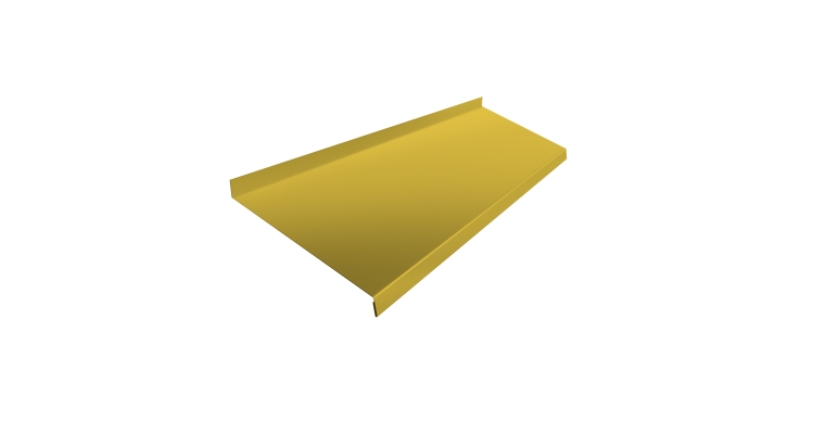Отлив простой 200 0,45 PE с пленкой RAL 1018 цинково-желтый (2м)