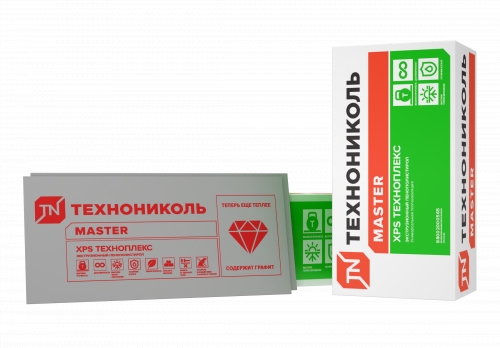 ТЕХНОПЛЕКС экструзионный пенополистирол XPS (0,267м3/уп.) 118х58см 30мм 13 шт