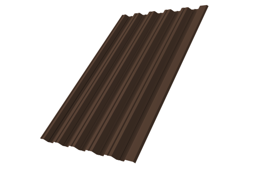 Профнастил HC35R 0,7 PE RAL 8017 шоколад