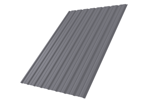 Профнастил С10В 0.45 Drap RAL 7004 сигнальный серый