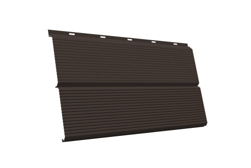 ЭкоБрус 0,345 Gofr GL 0.45 Drap RR 32 темно-коричневый