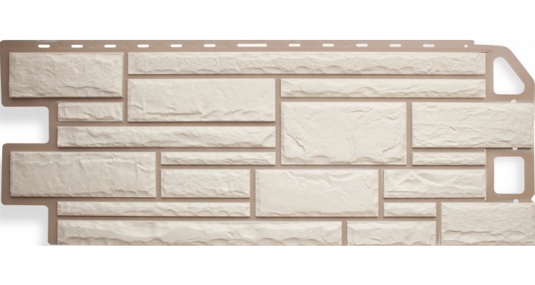 Панель Камень Белый АП 1010*450 *20 мм (уп-ка 10 шт.)