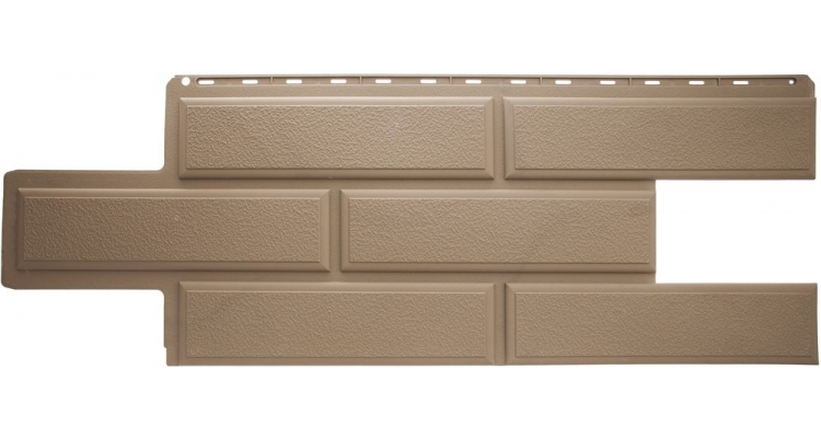 Панель Венеция (бежевый) ЭКО АП 1000*420*20 мм (уп-ка 10 шт.)