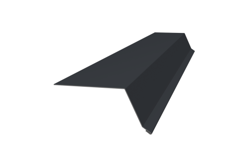 Планка капельник 100х55 0,45 Drap TR lite RAL 7024 мокрый асфальт (2м)