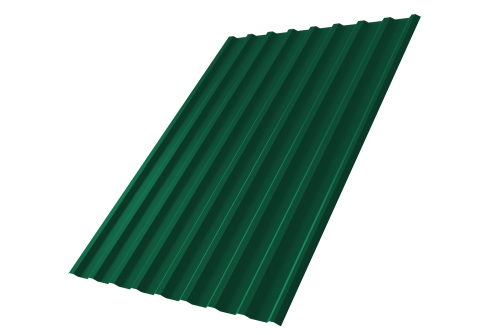 Профнастил С20R 0,4 PE-Double RAL 6005 зеленый мох