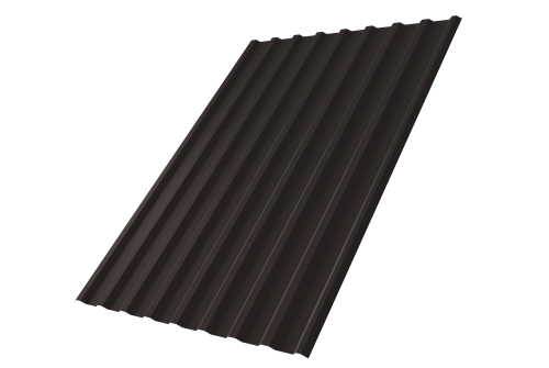 Профнастил С20R 0,45 Drap TR RAL 9005 черный