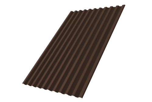 Профнастил С21R 0,45 Drap TR RAL 8017 шоколад