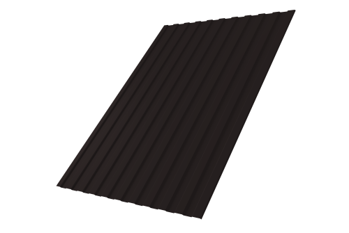 Профнастил С8A 0,45 Drap TR RAL 9005 черный