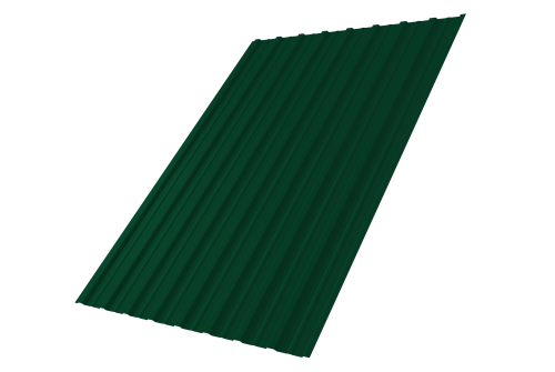 Профнастил С10A 0,45 Drap TR RAL 6005 зеленый мох