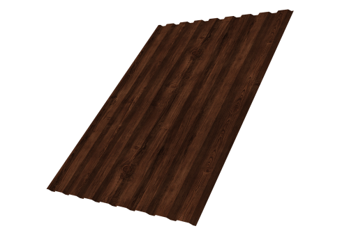 Профнастил С20A 0.45 Print Elite Cherry Wood TwinColor