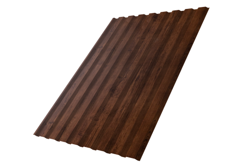 Профнастил С20A 0.45 мм Print Premium Cherry Wood Fresh TwinColor