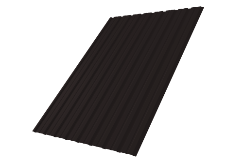 Профнастил С10B 0.45 Drap TR RAL 9005 черный