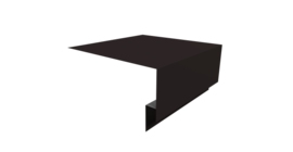 Планка околооконная сложная Блок-хаус new 200х75х27 0,45 Drap TX RAL 9005 черный (2м)