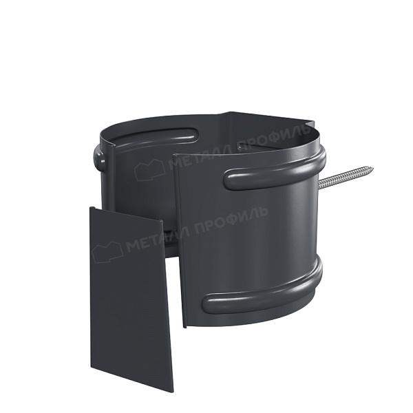 Держатель трубы (на кирпич) Металл Профиль Foramina PUR D100 RAL 7024