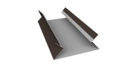Планка угла внутреннего составная верхняя 0,45 Drap TX RR 32 темно-коричневый (2м)