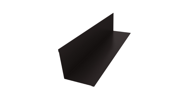 Угол внутренний 110х110 0,45 Drap ST RR 32 темно-коричневый (3м)