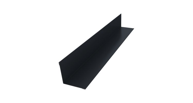 Угол внутренний 30х30 0,5 Drap RAL 7024 мокрый асфальт (3м)