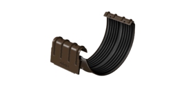 Соединитель желобов Stal Premium, каштан