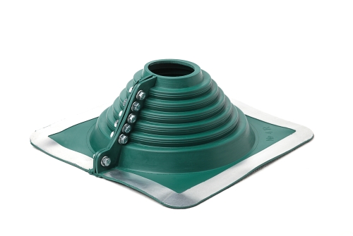 Проходной элемент MF прямой №4R (75-160мм) +185 EPDM зеленый