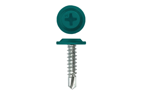 Саморез ПШС Daxmer Pro 4,2х19 (1000 шт) шлиц PH2 RAL 5021