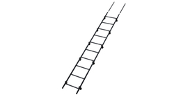 Лестница кровельная Grand Line RAL 7024 2,76м