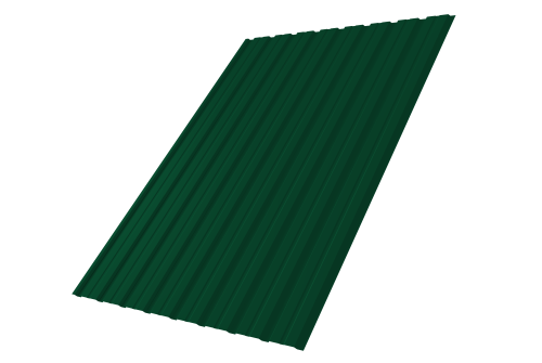 Профнастил С10В 0.45 Drap RAL 6005 зеленый мох